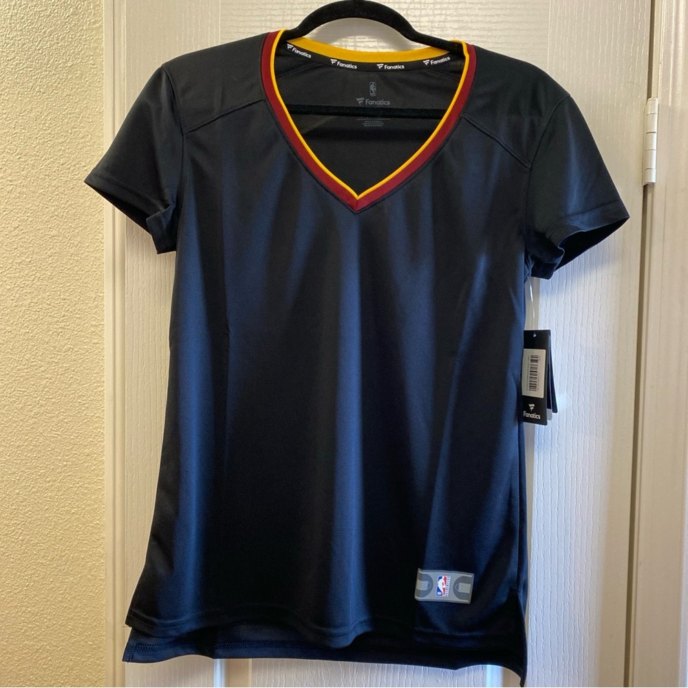 NBA Black and Red Jersey Top